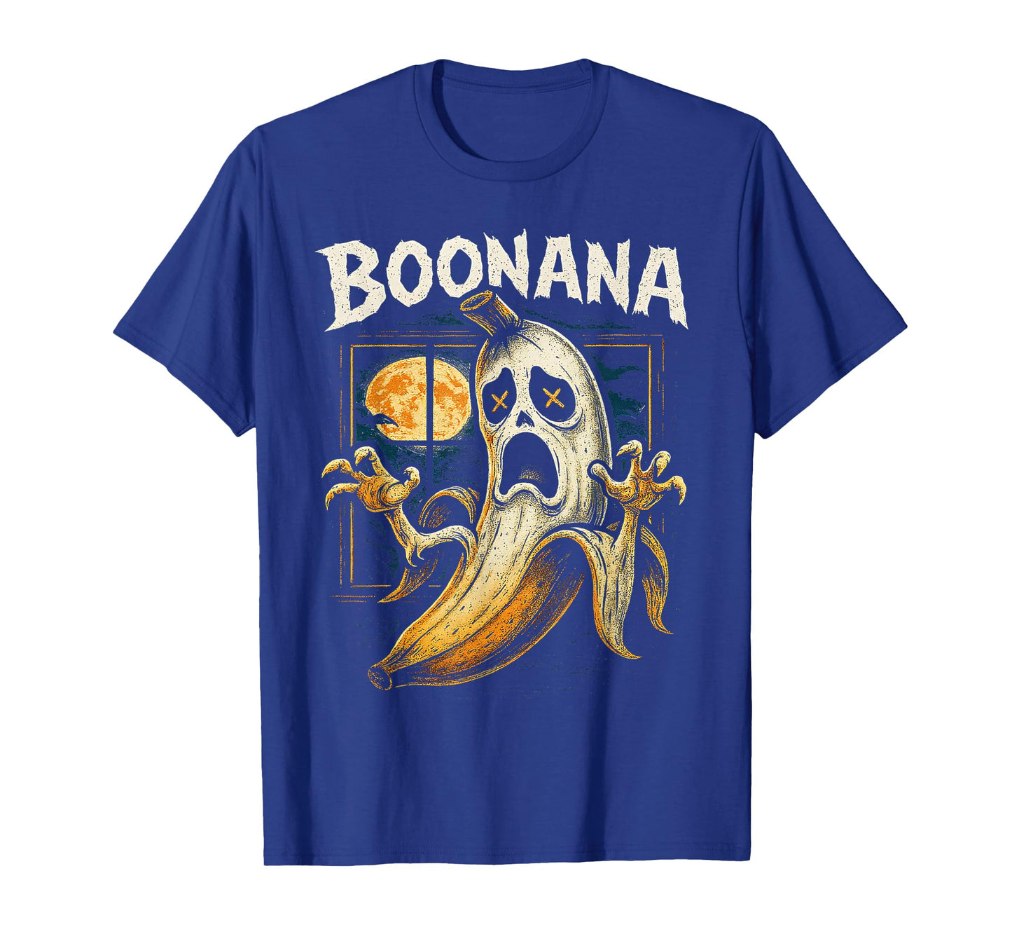Boonana Cute Ghost Banana Halloween Costume Men Women Kids T-Shirt
