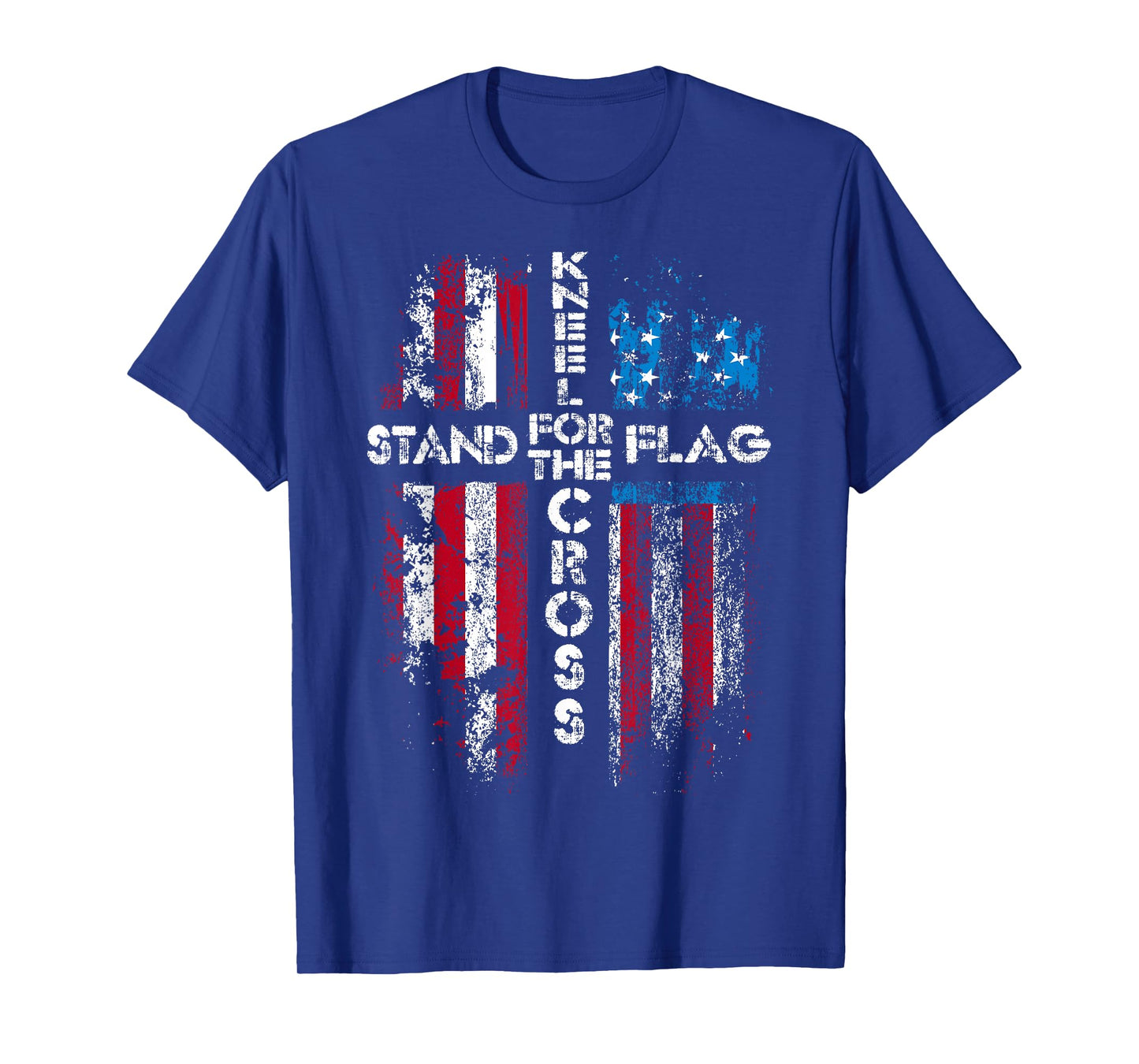 Stand for The Flag, Kneel for The Cross T Shirt T-Shirt
