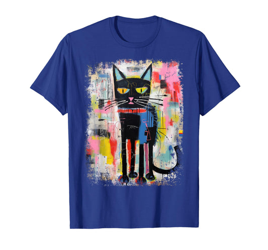 Hip Hop Cat Y2K Vintage Hipster Retro Edgy Streetwear Cat T-Shirt