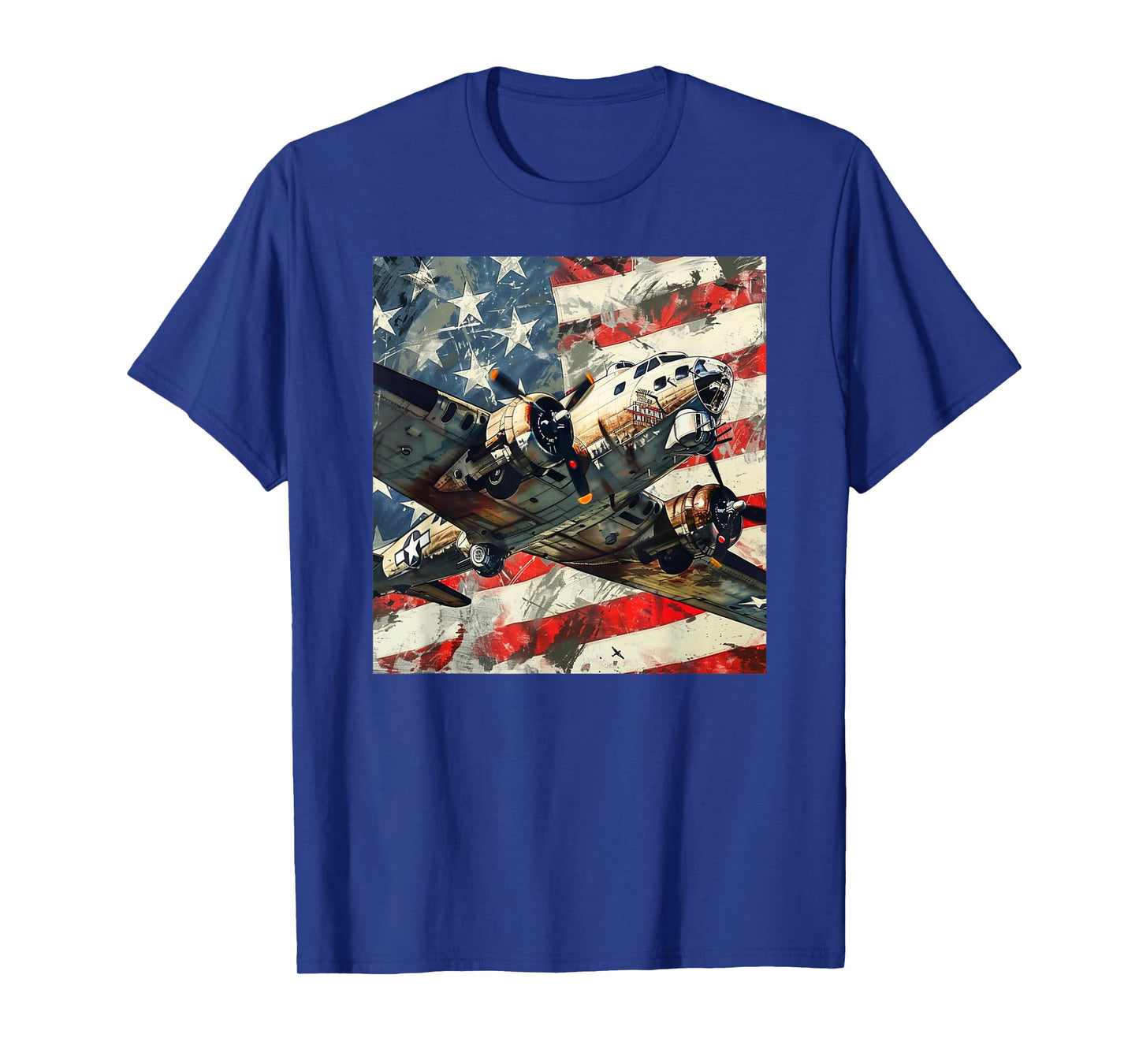 B-17 Flying Fortress WWII bomber aircraft Military Warbird T-Shirt