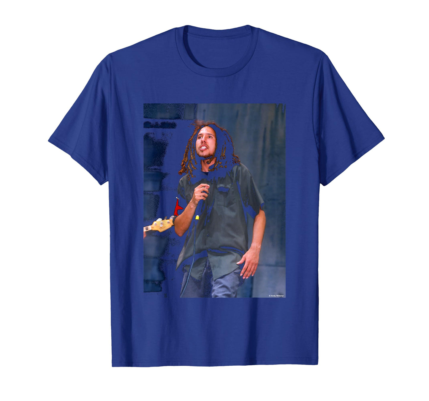 Rage Against The Machine Zack De La Rocha by Andy Willsher T-Shirt