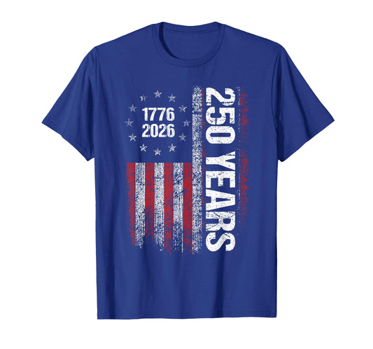 250 Years American Anniversary 250th Independence Day T-Shirt