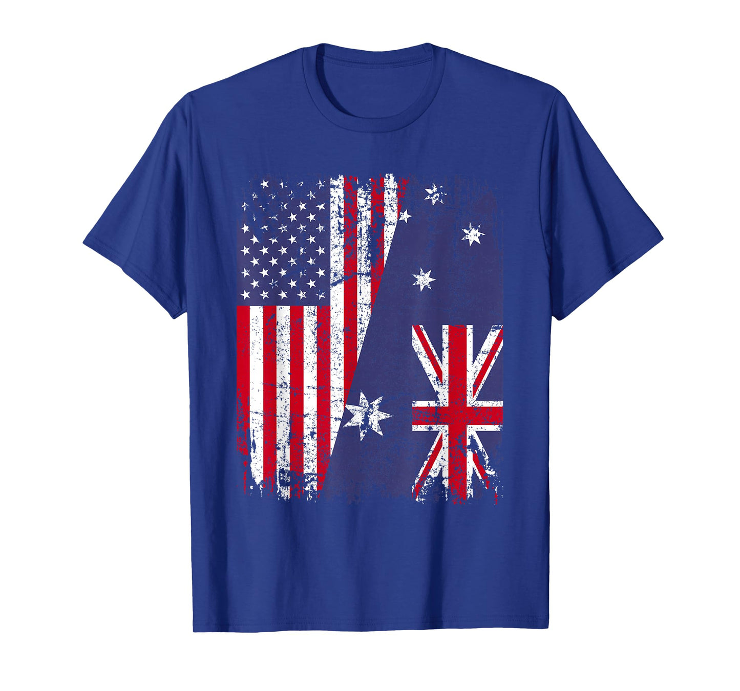 Australian Roots | Half American Flag Australia T-Shirt