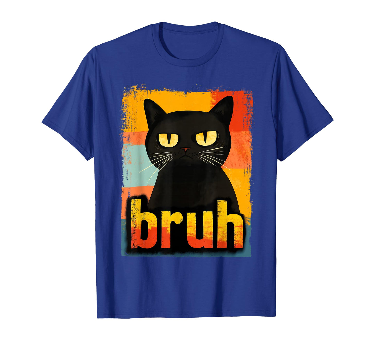 Funny Cat Bruh for Teens Boys Girls Men Women Meme Graphic T-Shirt