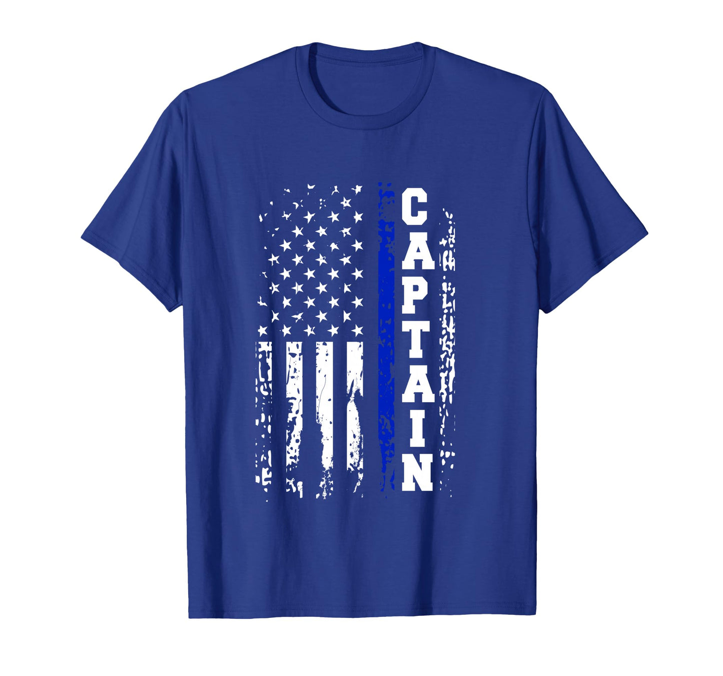 Police Captain Shirt Police Rank Captain Gift Long Sleeve T-Shirt