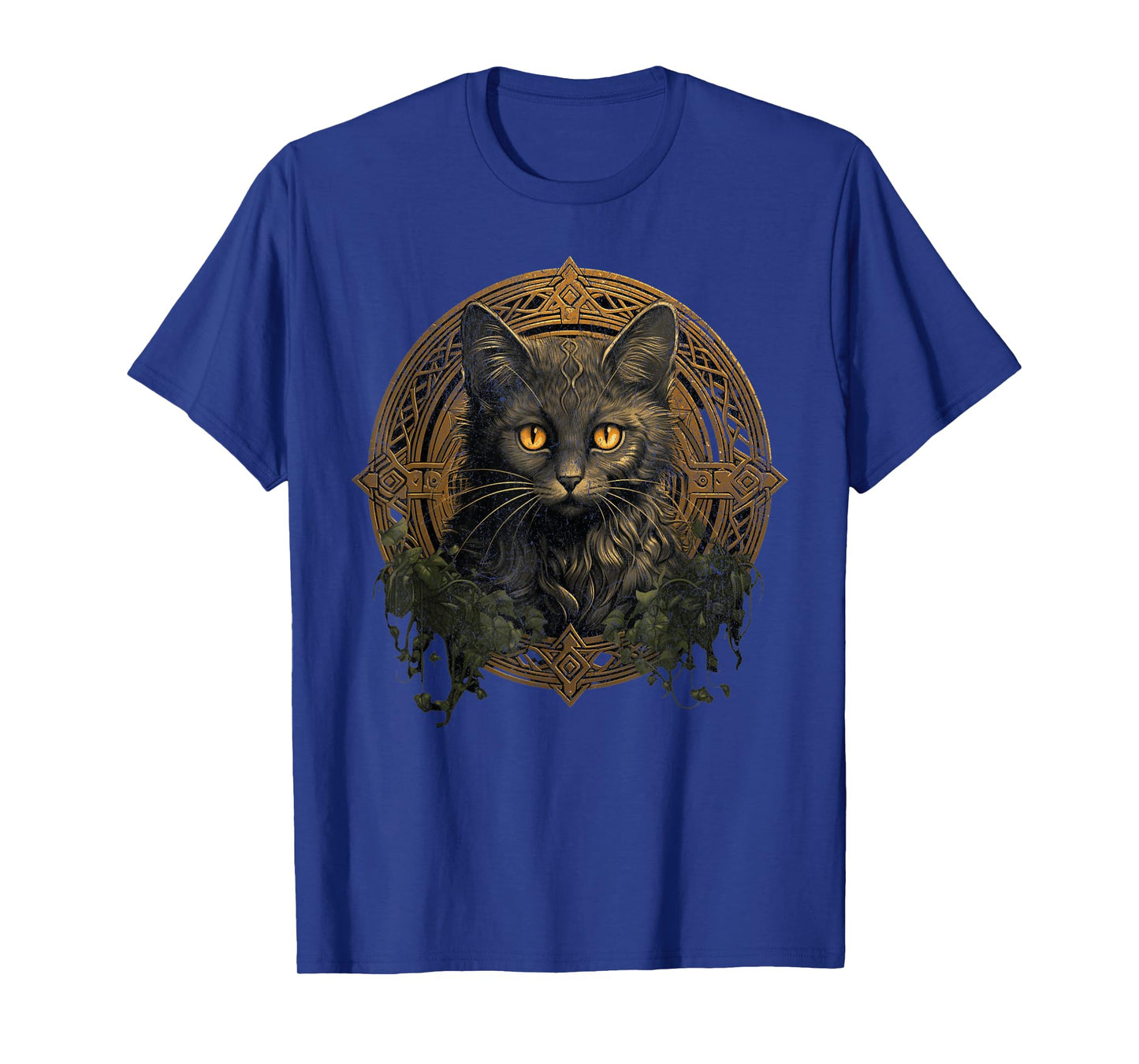 Celtic Cat Knots Wiccan Wicca Animal Pagan Witch Norse T-Shirt for Men Women Kids