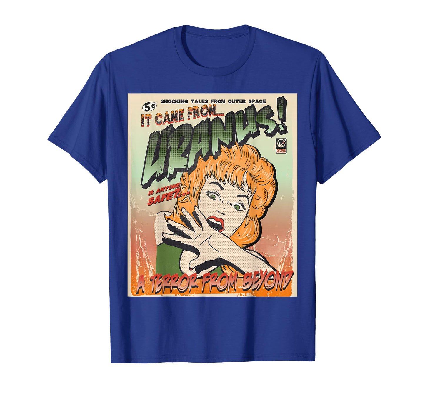 Ufo Flying Saucer Invasion 1950's Sience Fiction Abduction T-Shirt
