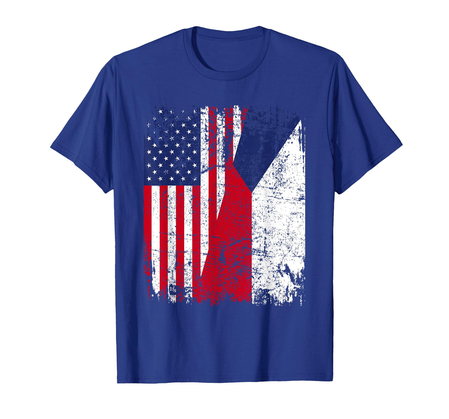 CZECH REPUBLIC American Flag | Men Women Kids | CZECH T-Shirt