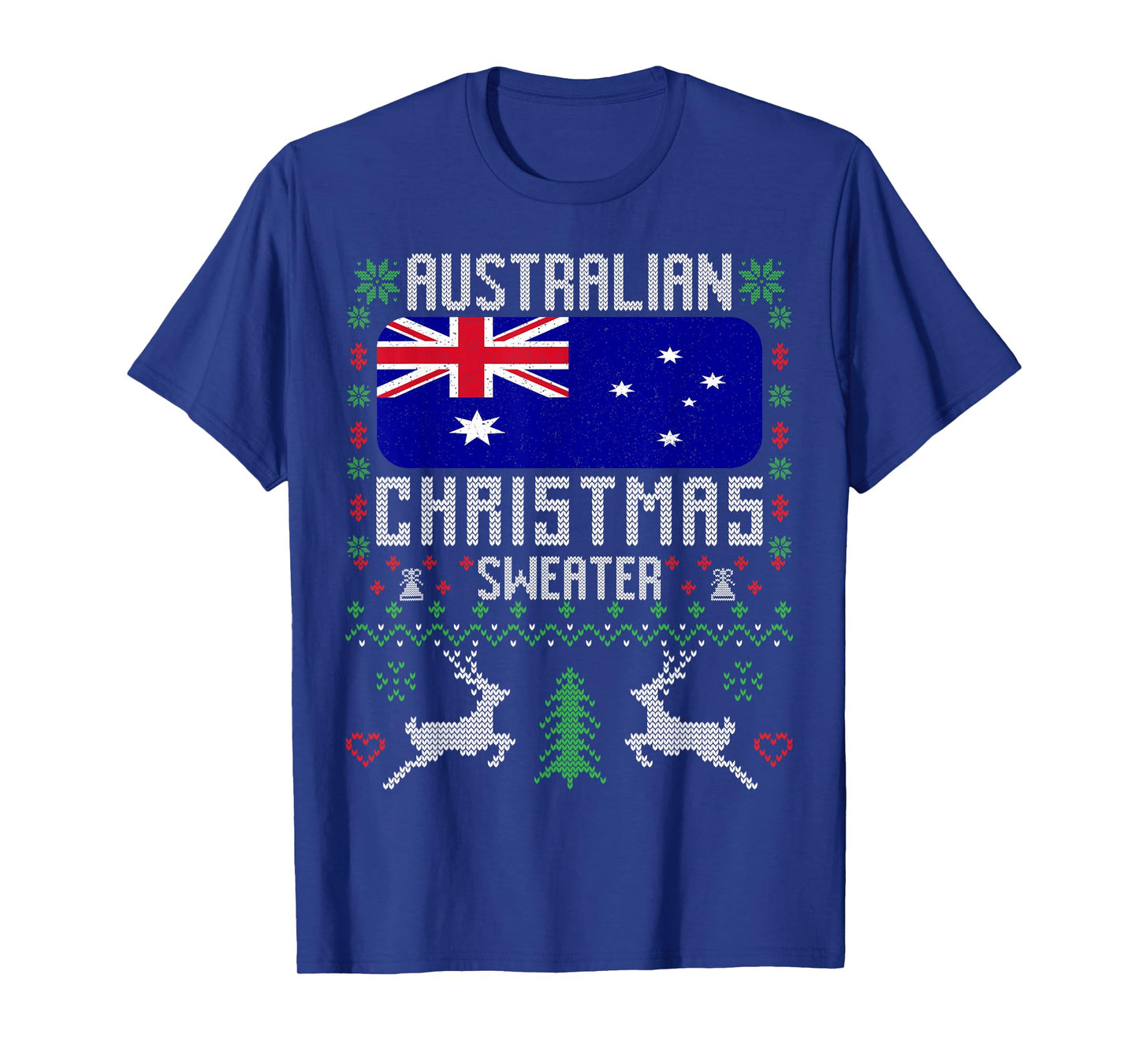 Australia Flag Australian Christmas Sweater T-Shirt