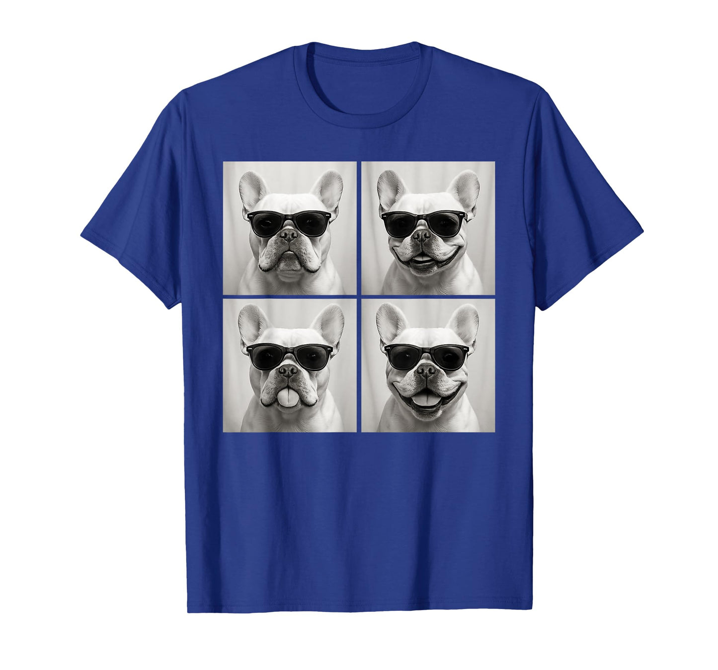 Funny French Bulldog Dog Lover Cute Frenchie Photo Booth T-Shirt