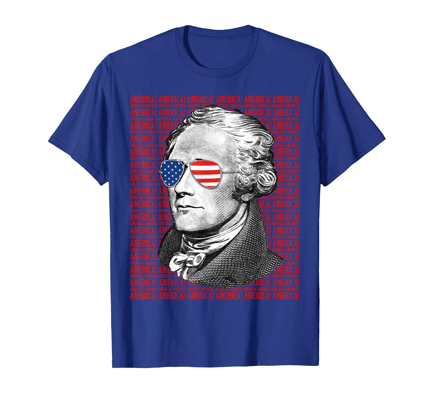 Alexander Hamilton America! Patriotic USA 4th of July T-Shirt