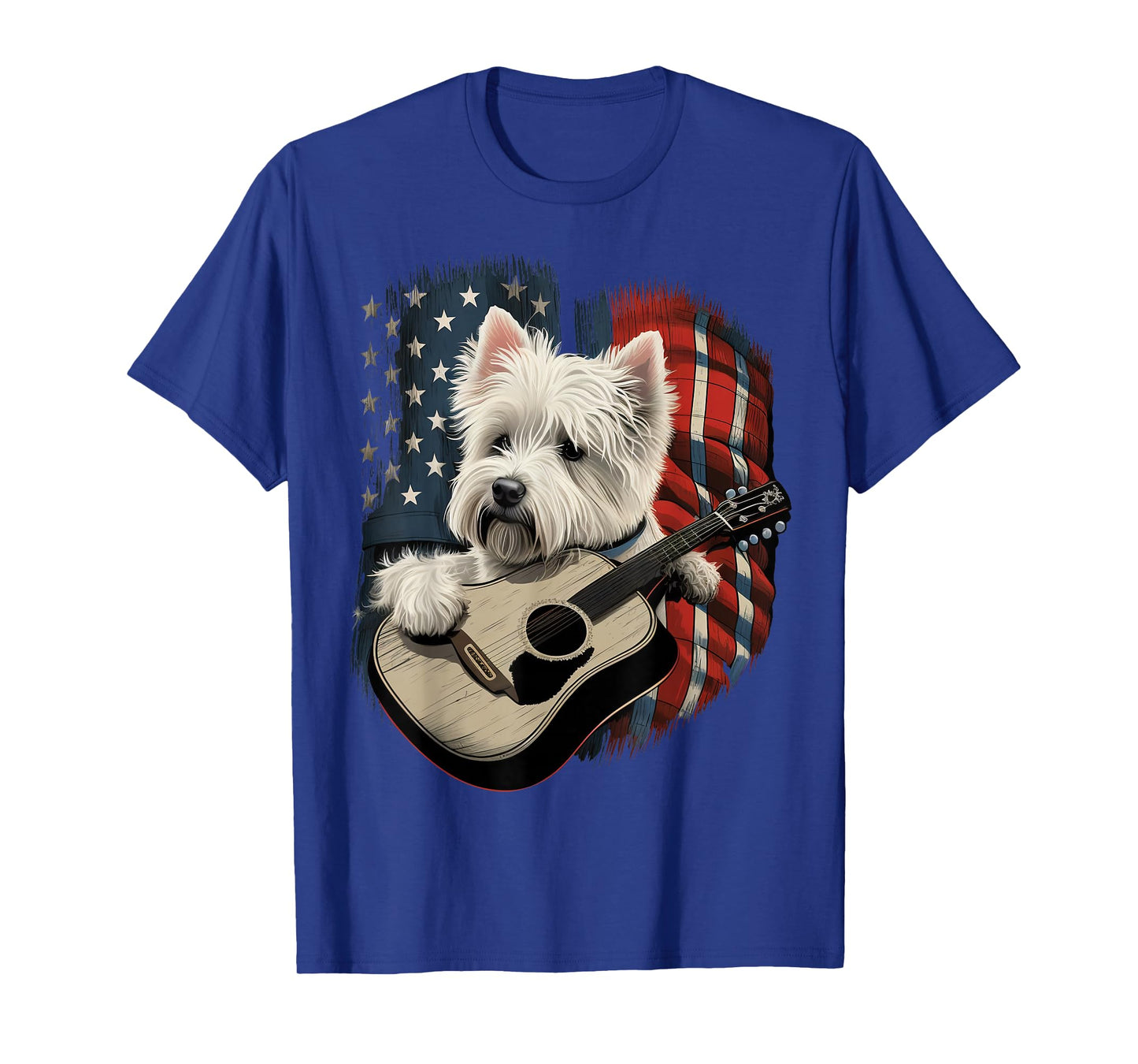 American West Highland White Terrier USA Westie County Music T-Shirt