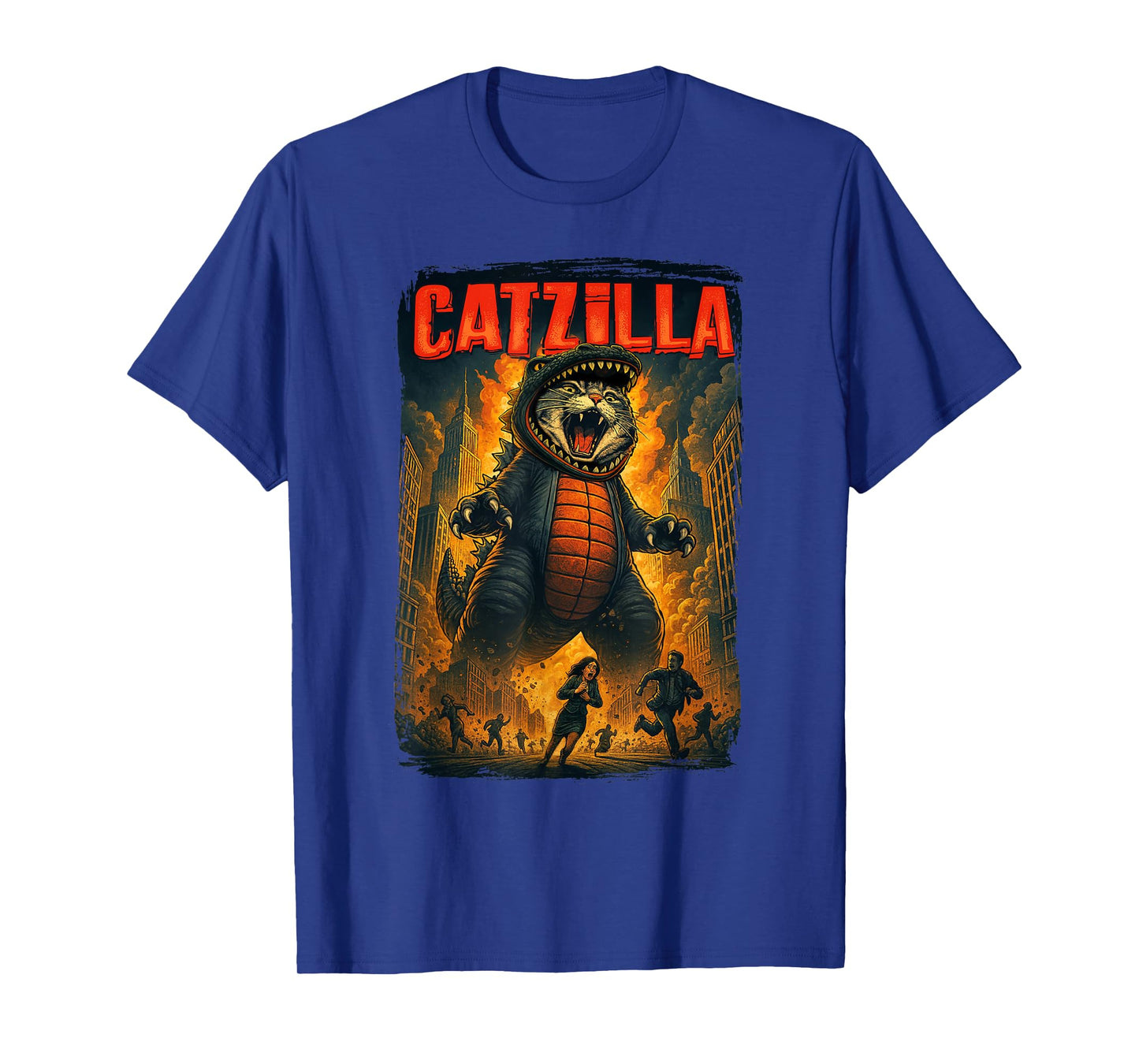 Giant Rare Kaiju - Funny Kitten & Cat Legendary Catzilla T-Shirt