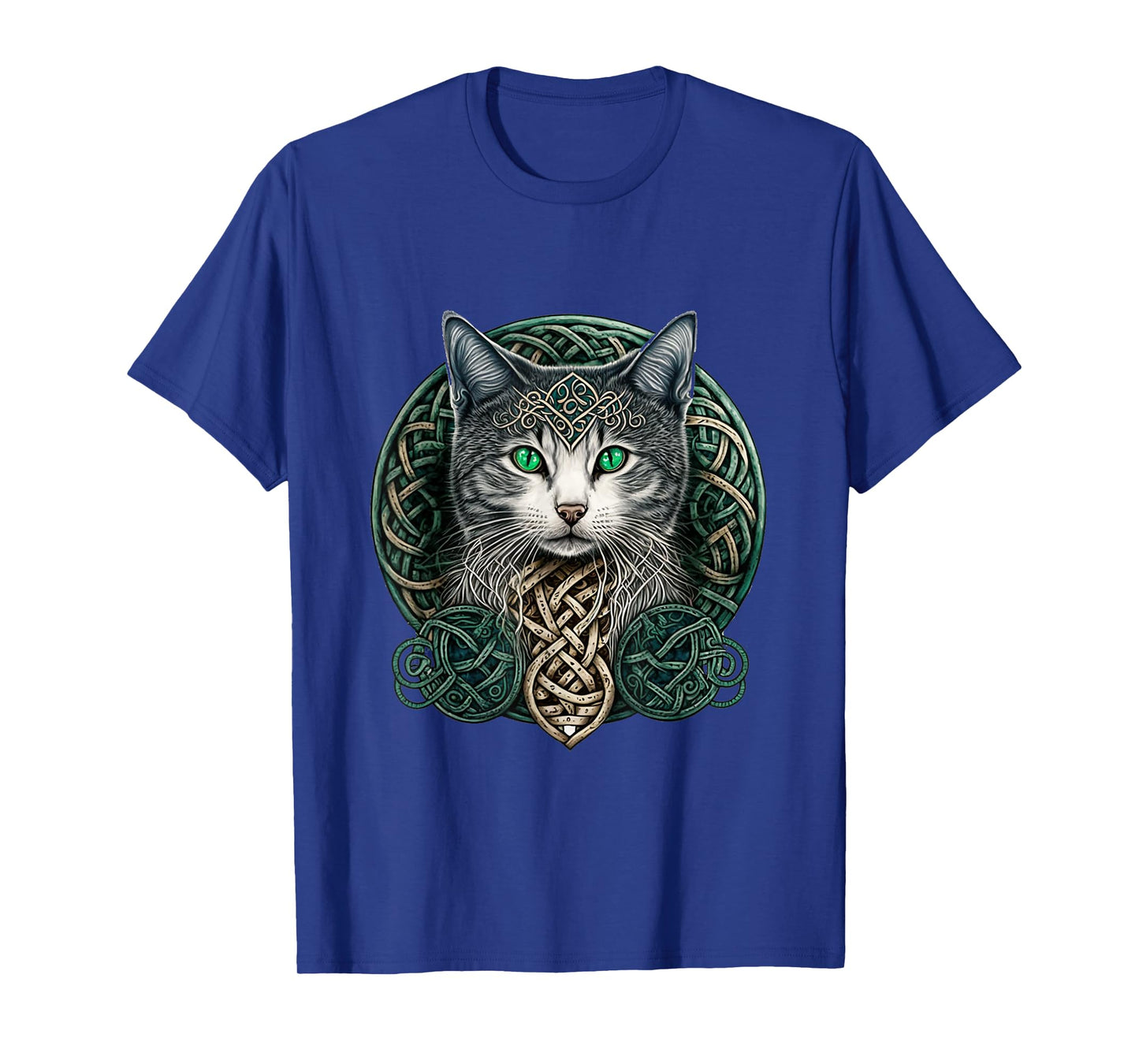 Celtic Cat | Scottish | Celtic Knots | Wiccan | Pagan Witch T-Shirt