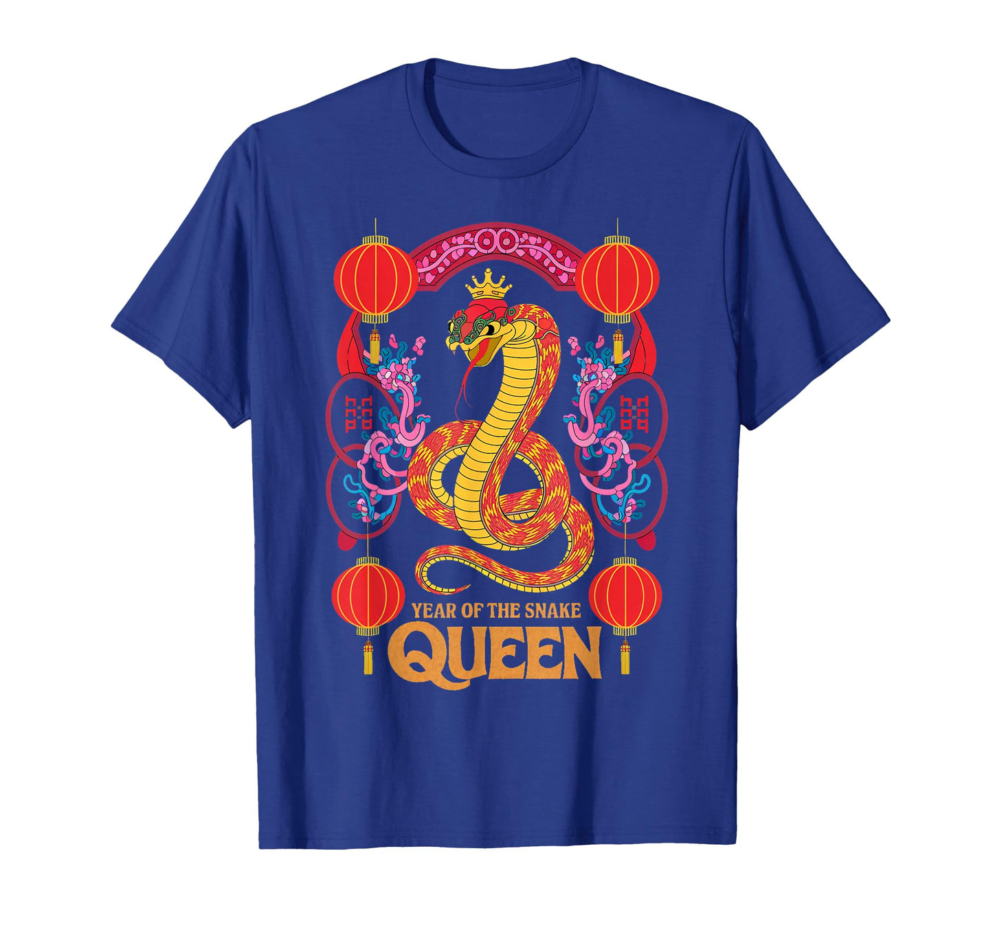 Snake Queen Chinese New Year Zodiac Sign Year Of The Snake T-Shirt
