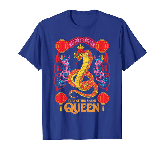 Snake Queen Chinese New Year Zodiac Sign Year Of The Snake T-Shirt