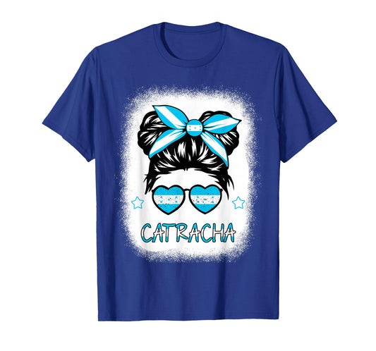 Toddler Catracha Honduras Flag Kids Women Hispanic Heritage T-Shirt