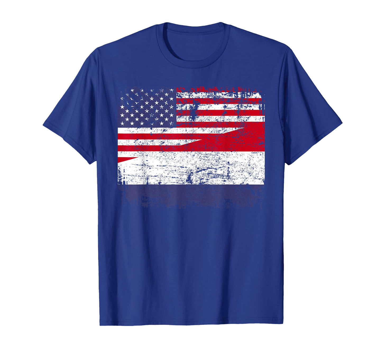 DUTCH ROOTS | Half American Flag | NETHERLANDS T-Shirt