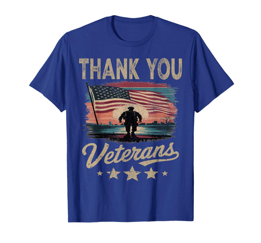US Veterans Day Gifts Thank You Veterans Patriotic Soldier T-Shirt