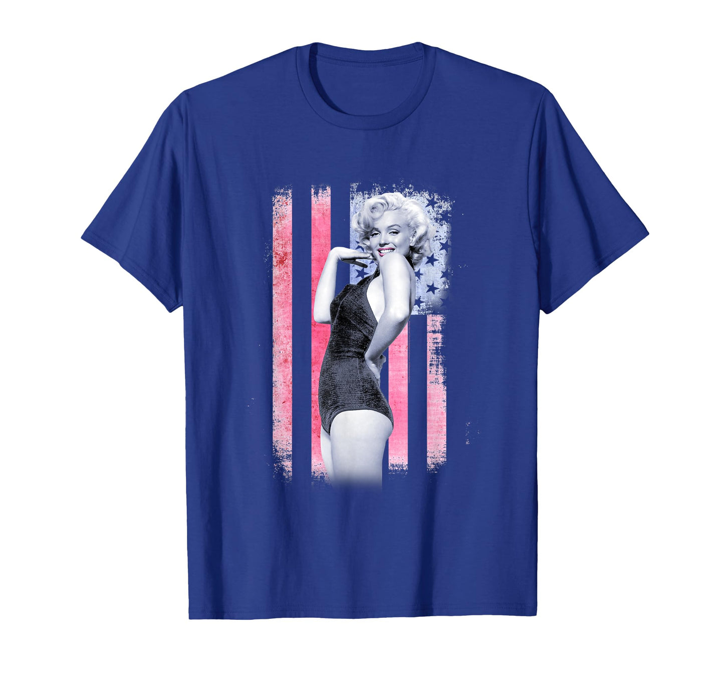 Marilyn Monroe USA Bathing Suit Pose T-Shirt