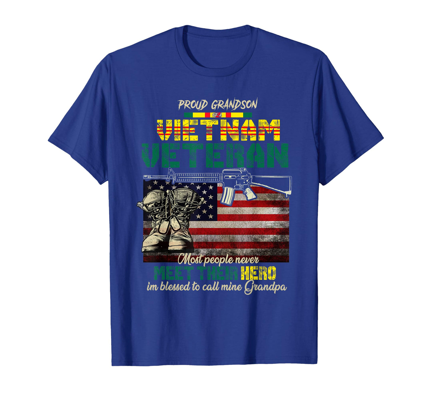 Vietnam Veteran's Grandson, Proud Grandson Of A Vietnam Vet T-Shirt