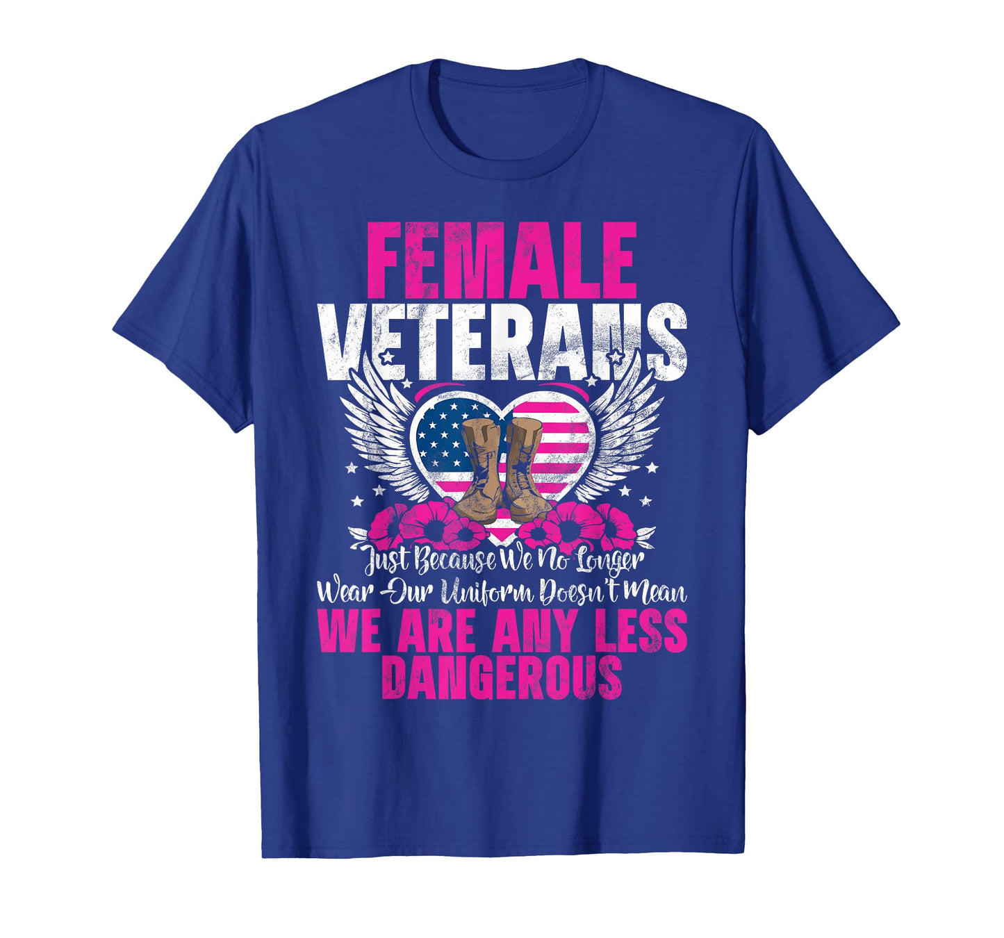 Female Veteran Veteran's Day Women Veteran Soldier Patriotic T-Shirt
