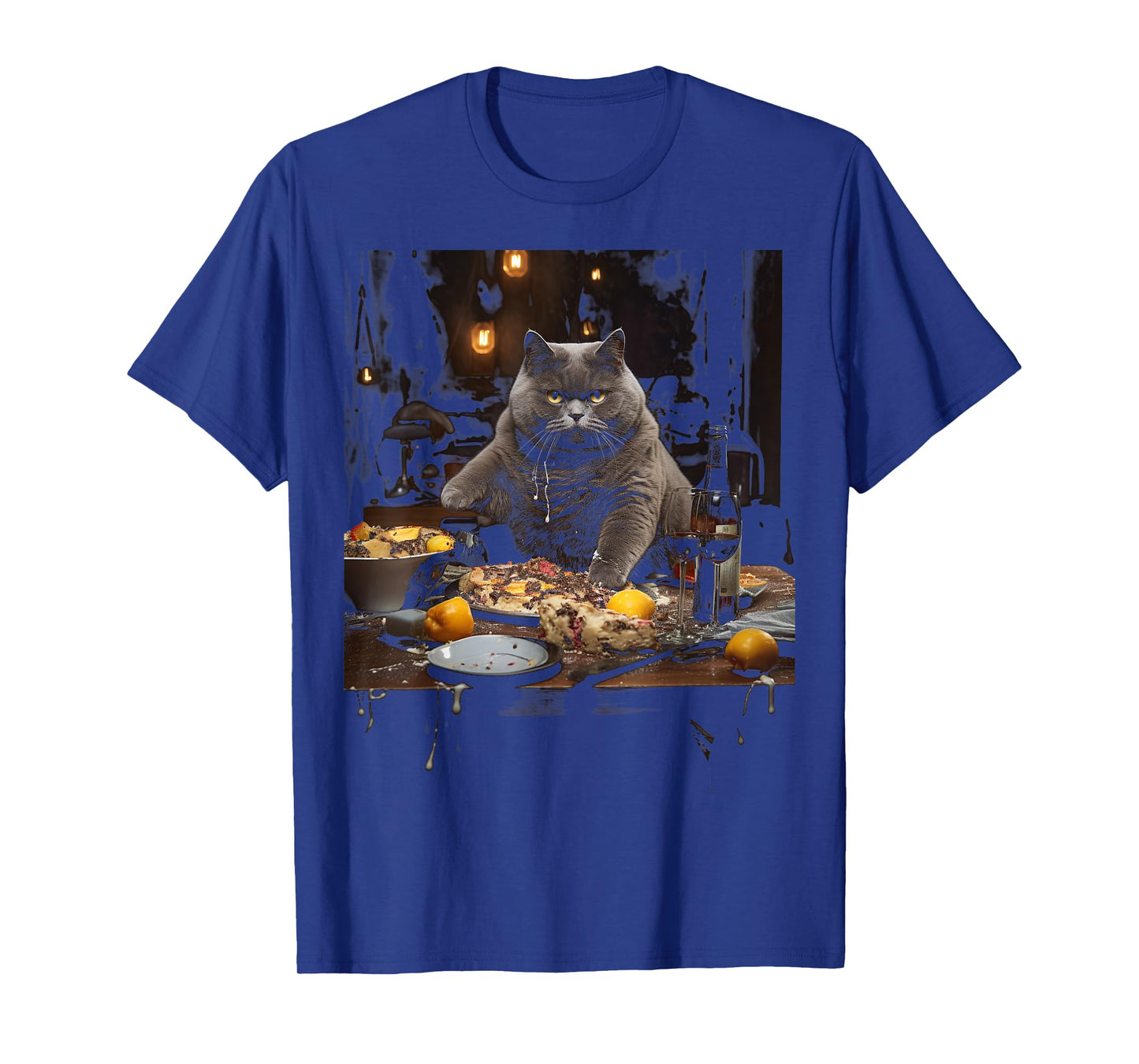 Chartreux Cat Eyes Kitty Kitten Cat Artwork Cat Face T-Shirt