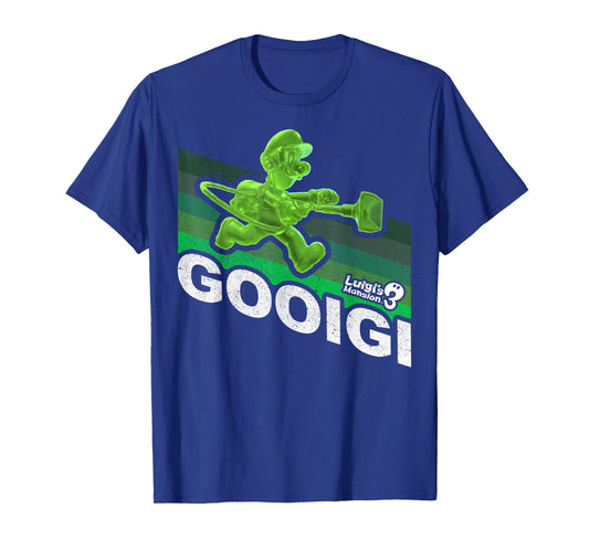 Luigi's Mansion 3 Gooigi Retro Line T-Shirt