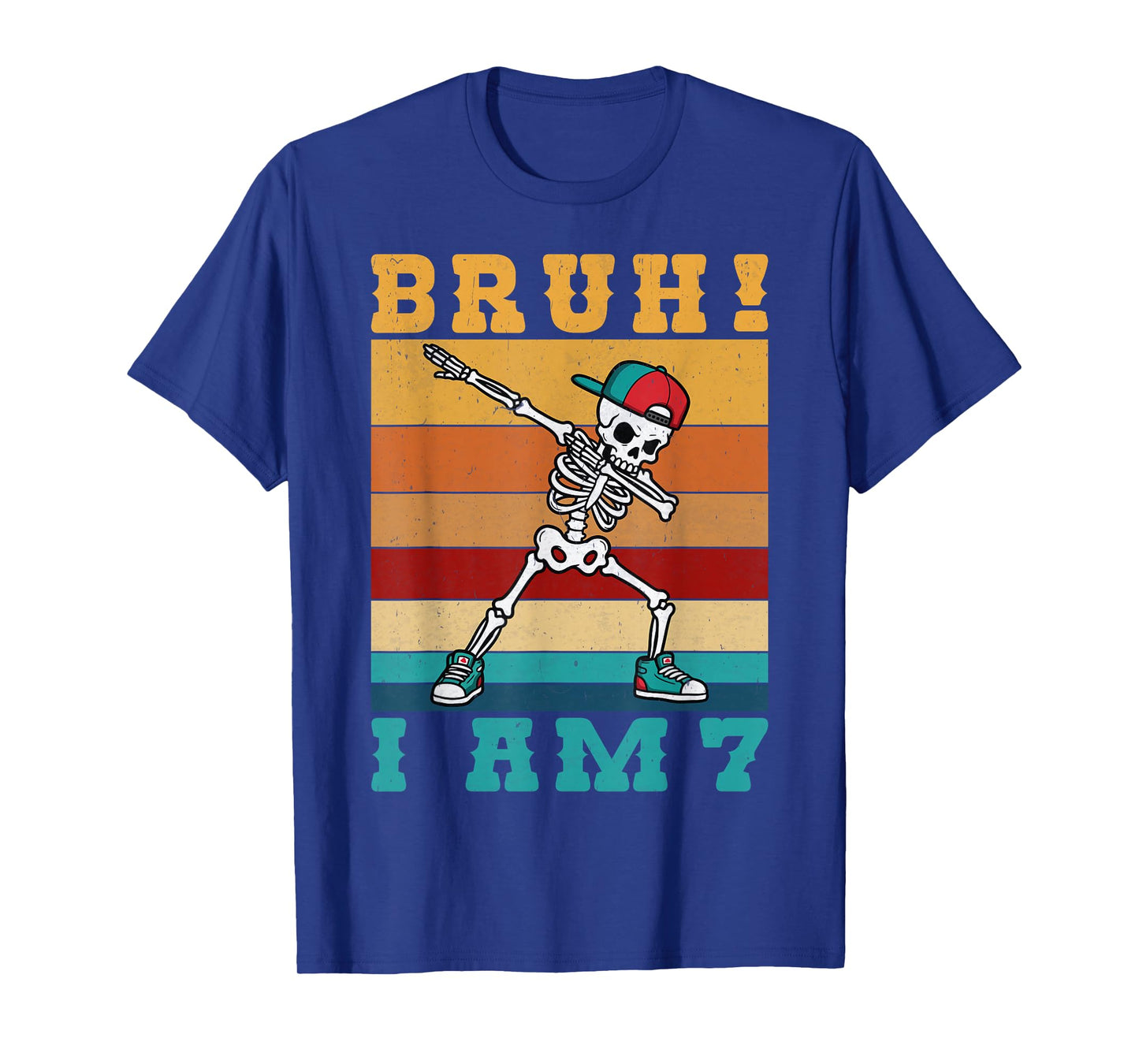Bruh It's My 7th Birthday 7 year old boy birthday T-Shirt