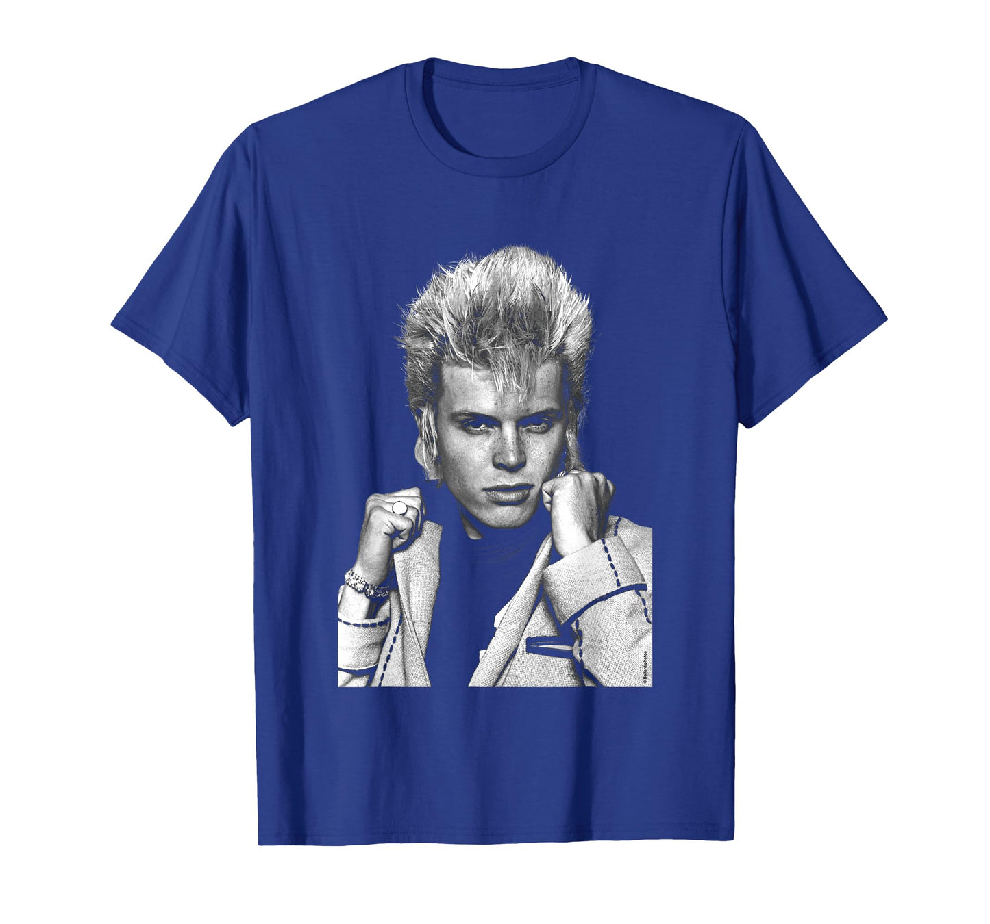 Singer Billy Idol in 1979 by Allan Ballard T-Shirt