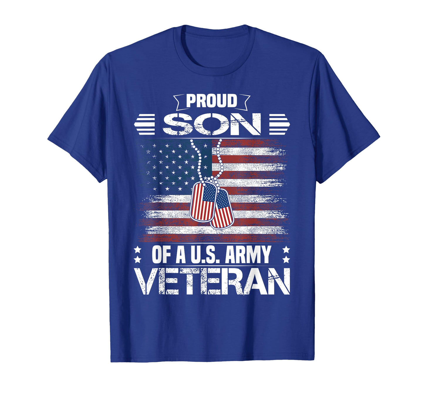 Proud Son of A US Army Veteran Day Family Matching T-Shirt