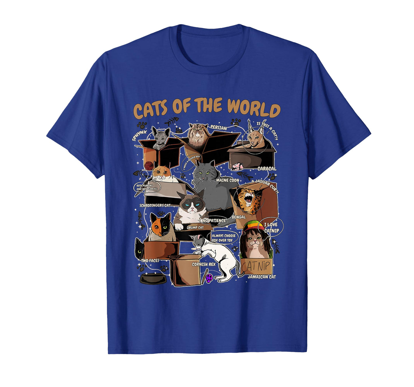 Funny Cat Meme Shirt for Cat Lover Cat Animals of the World T-Shirt