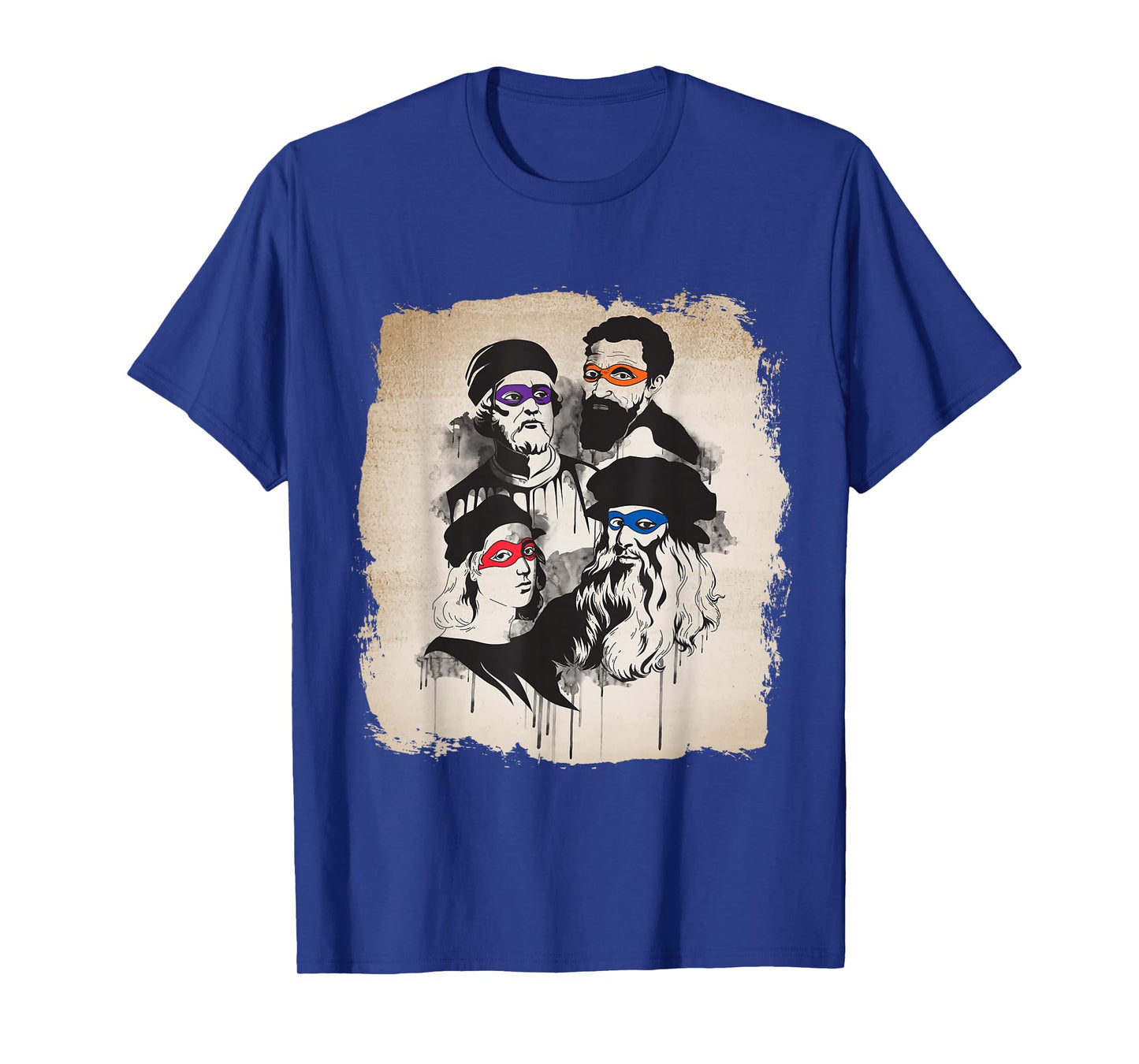 Artist Gift - Italian Renaissance Art Ninjas T-Shirt