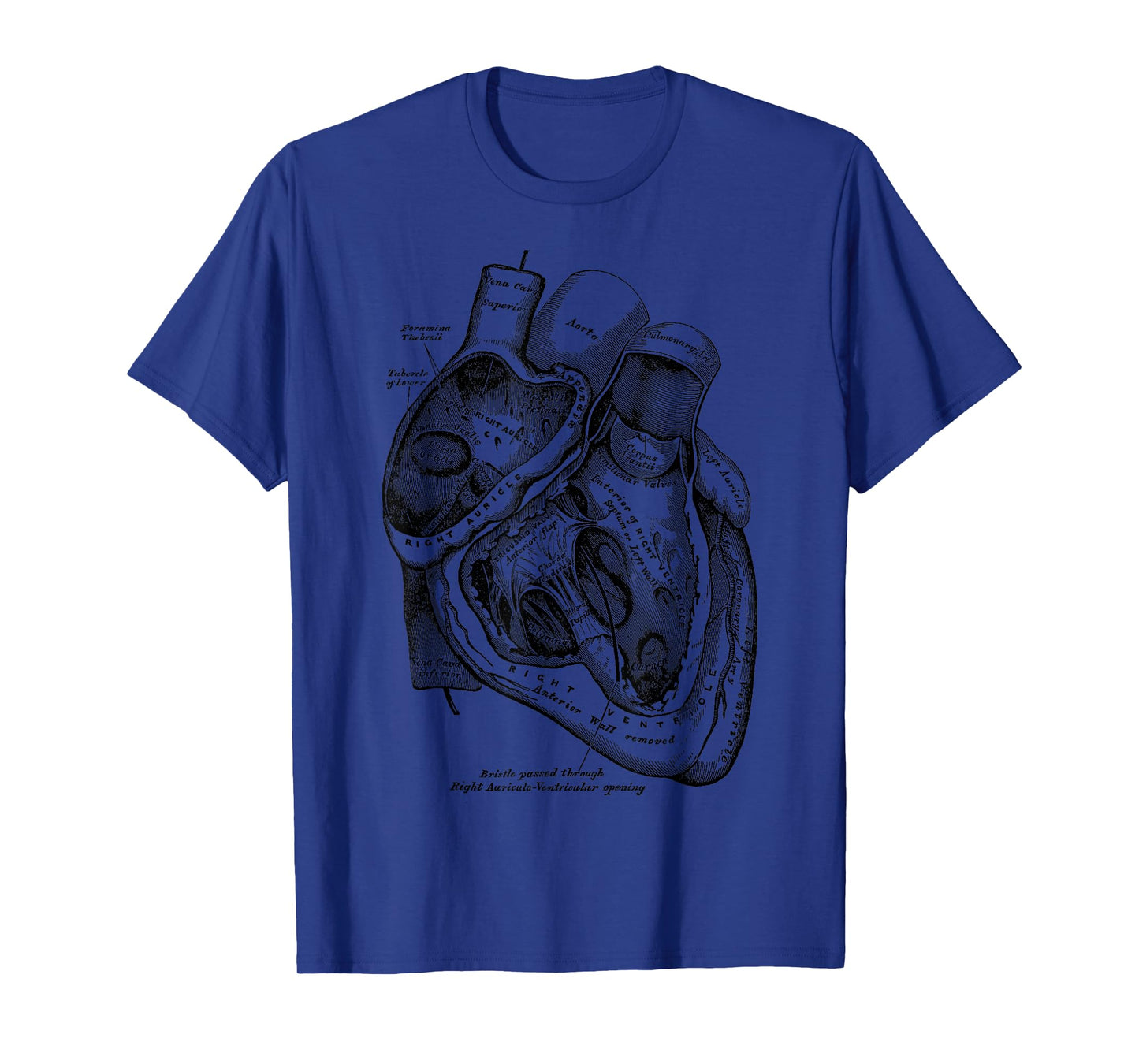 Anatomical Human Heart Medical Anatomy Vintage T-Shirt