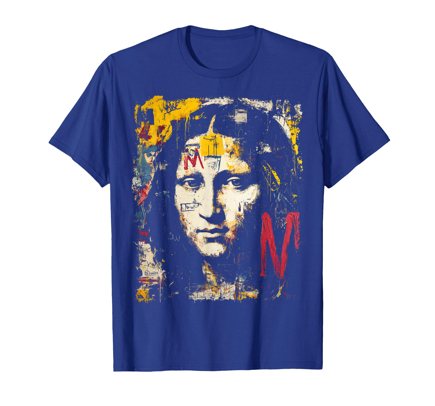 Pop Art Style Women's 80's Graffiti Graphic Designer T-Shirt
