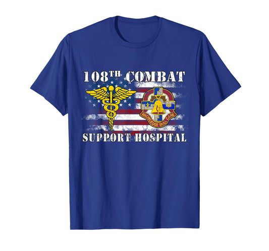 108th Combat Support Hospital Veterans Day Vintage Gifts T-Shirt