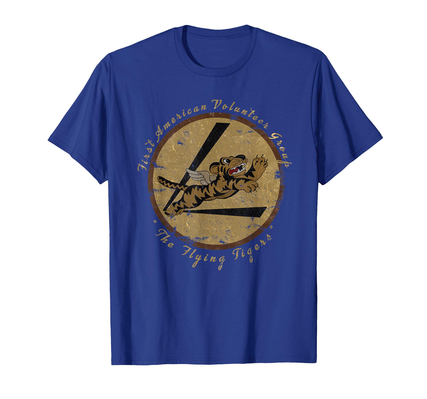 "Flying Tigers Squadron" WWII Vintage Insignia T-Shirt T-Shirt