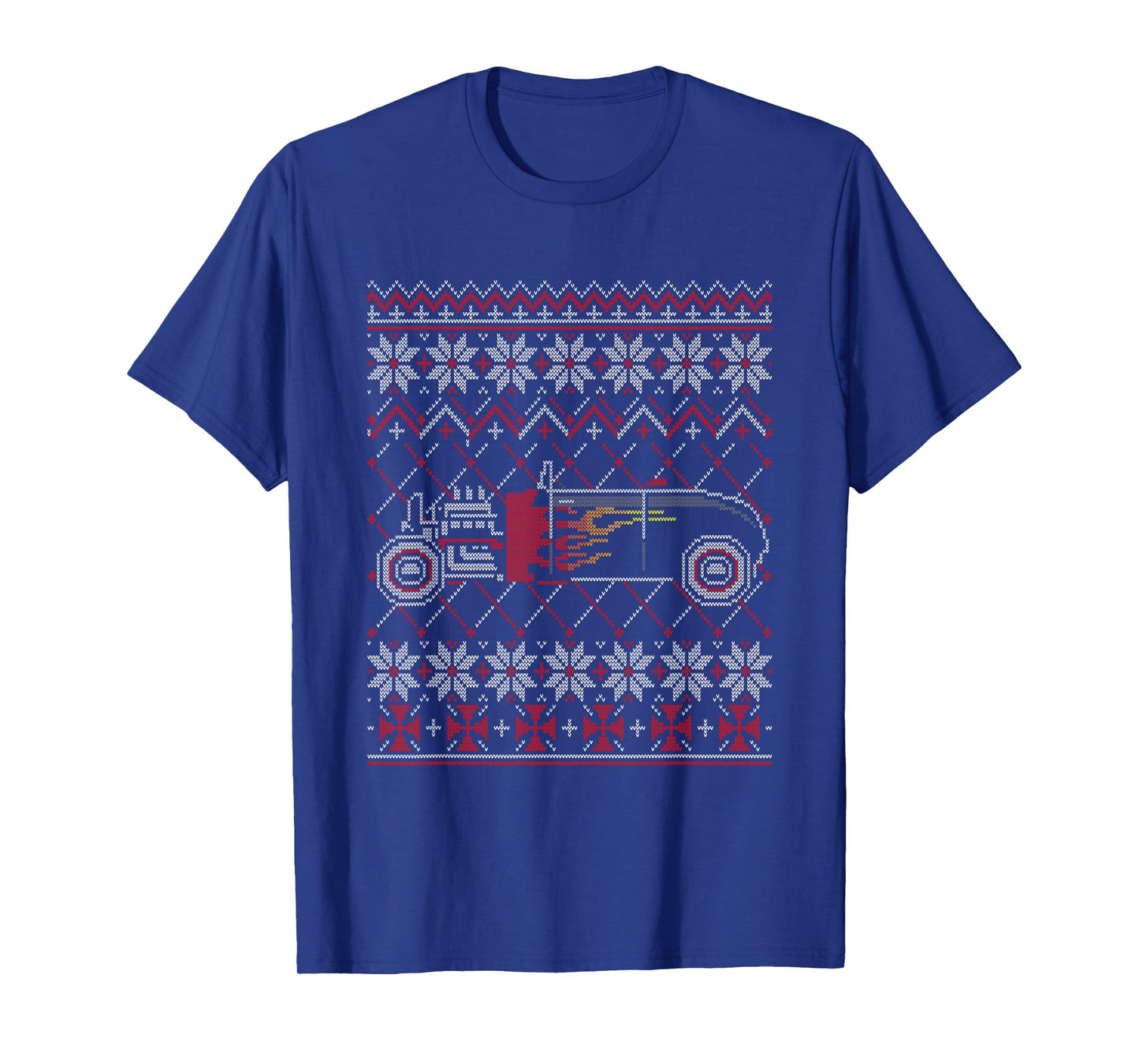 Hot-Rod Racing Ugly Christmas Sweater Vintage Car Tuning T-Shirt
