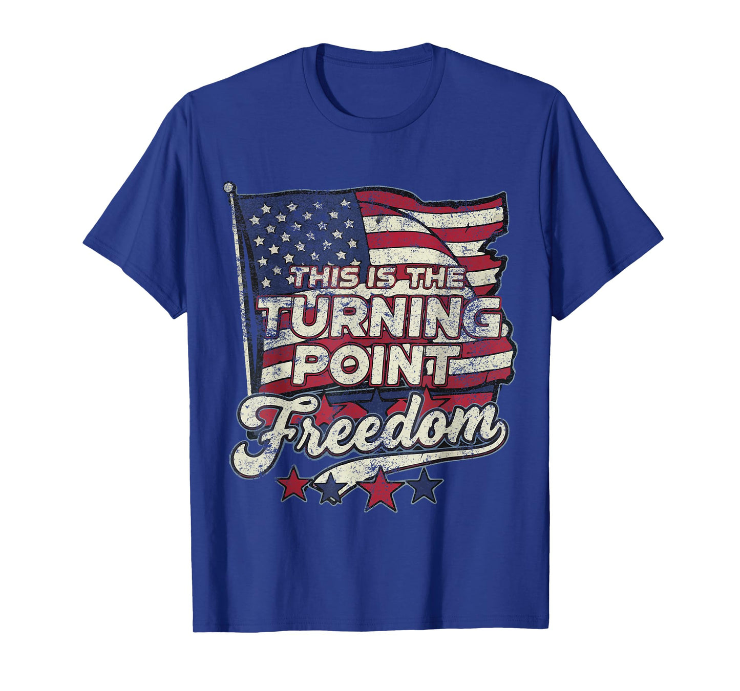 This is The Turning Point Freedom Patriotic American Flag T-Shirt