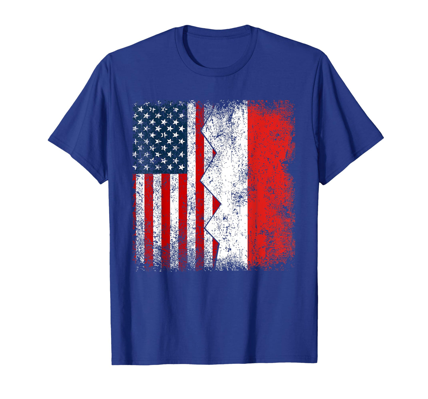Indonesian Roots | Half American Flags | America Indonesia T-Shirt