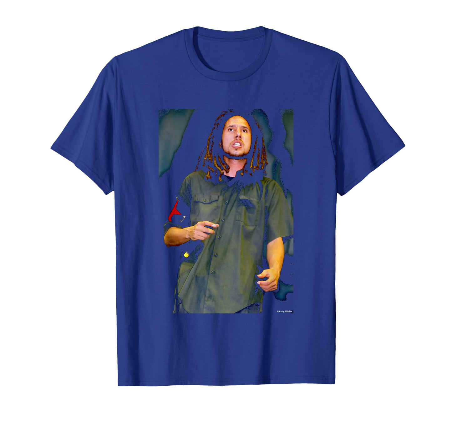Rage Against The Machine Zack De La Rocha Andy Willsher T-Shirt