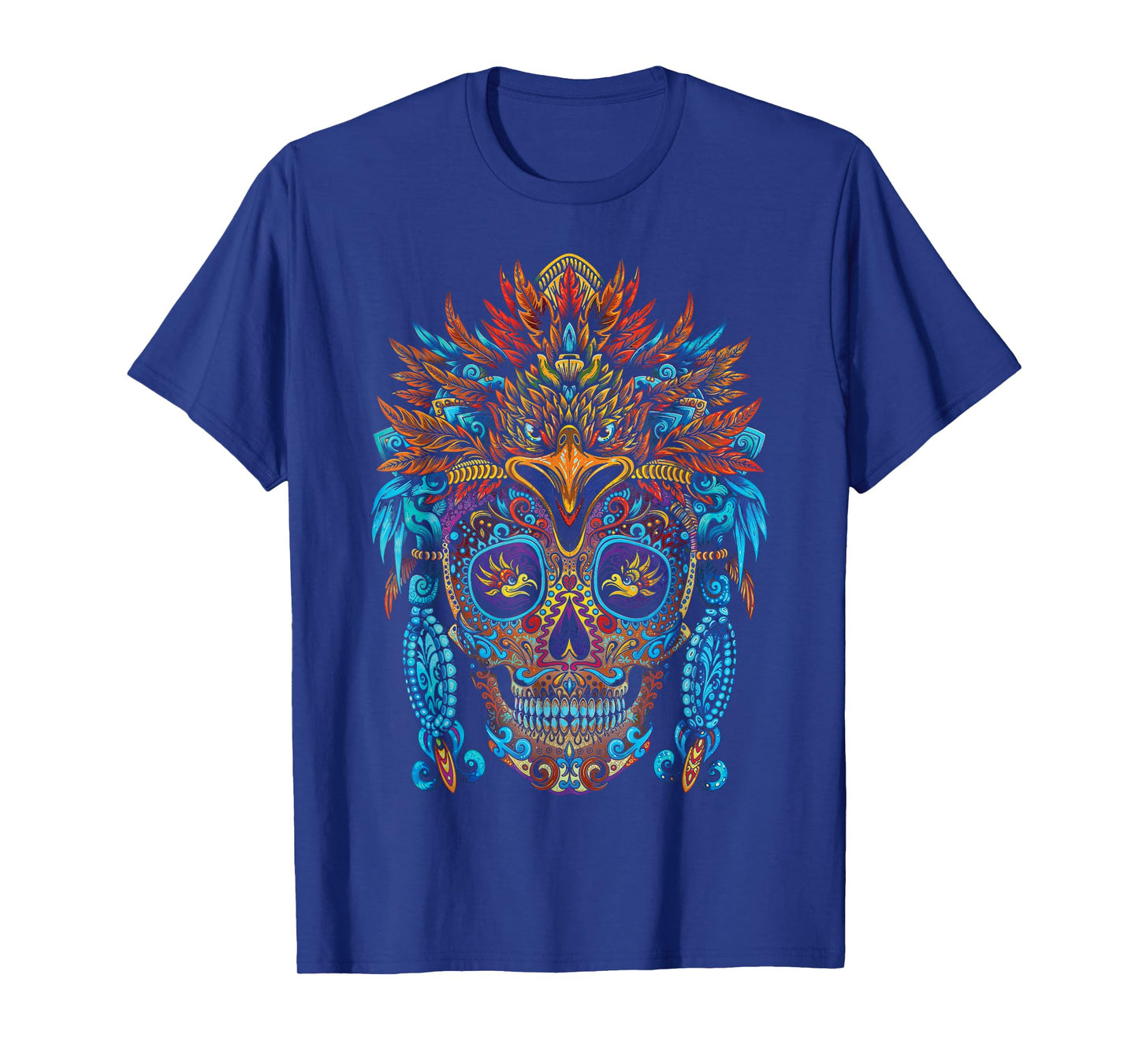 Aztec Warrior Mexico Mayan Native Mexican Aztec Chichimeca T-Shirt