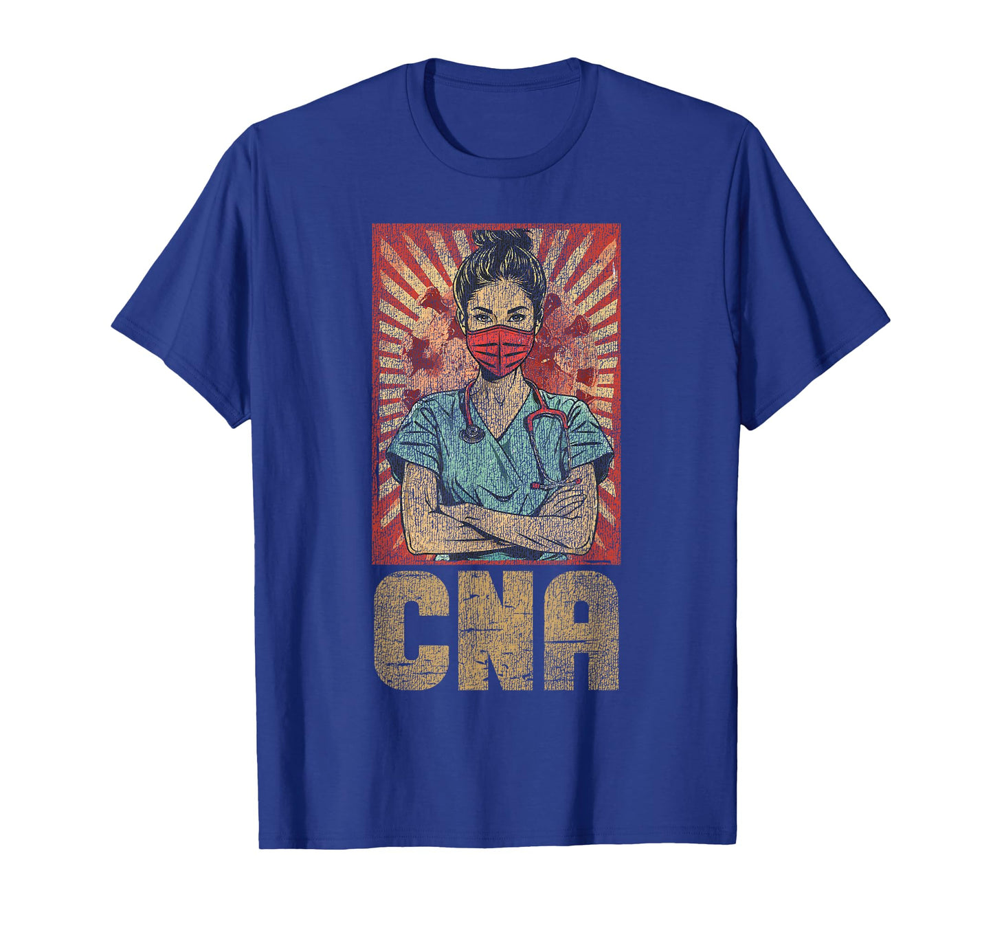 CNA Nurse Certified Nursing Assistant Retro Vintage Cna T-Shirt