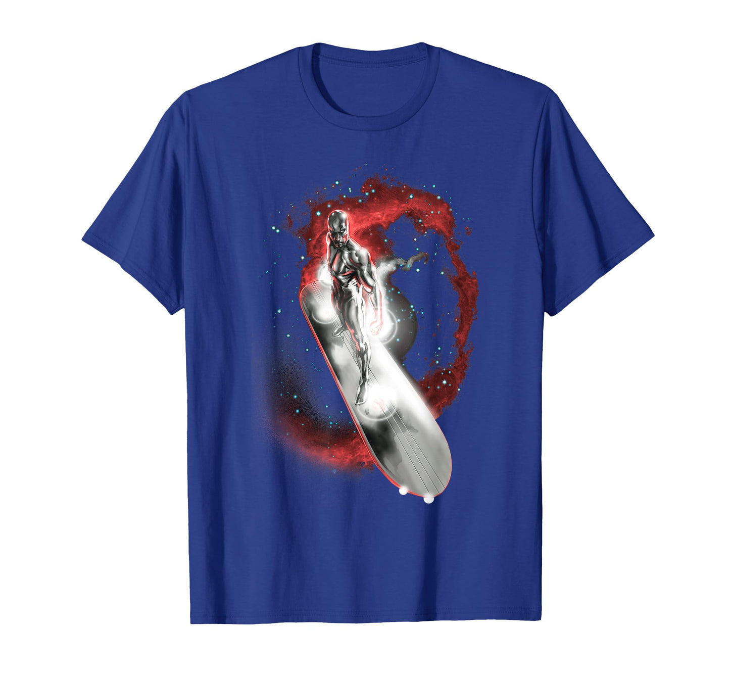 Marvel Fantastic Four Silver Surfer Epic Galaxy Portrait T-Shirt