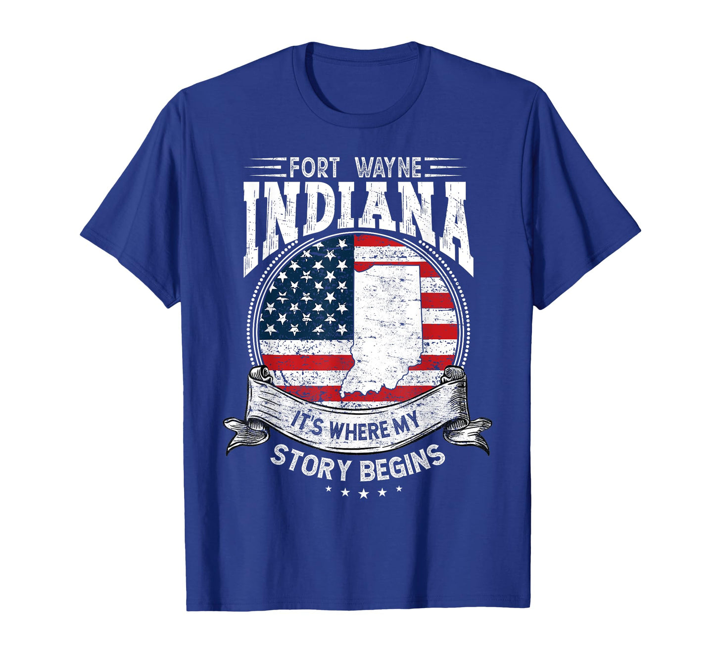 Vintage Fort Wayne Indiana, it’s where my story begins IN T-Shirt