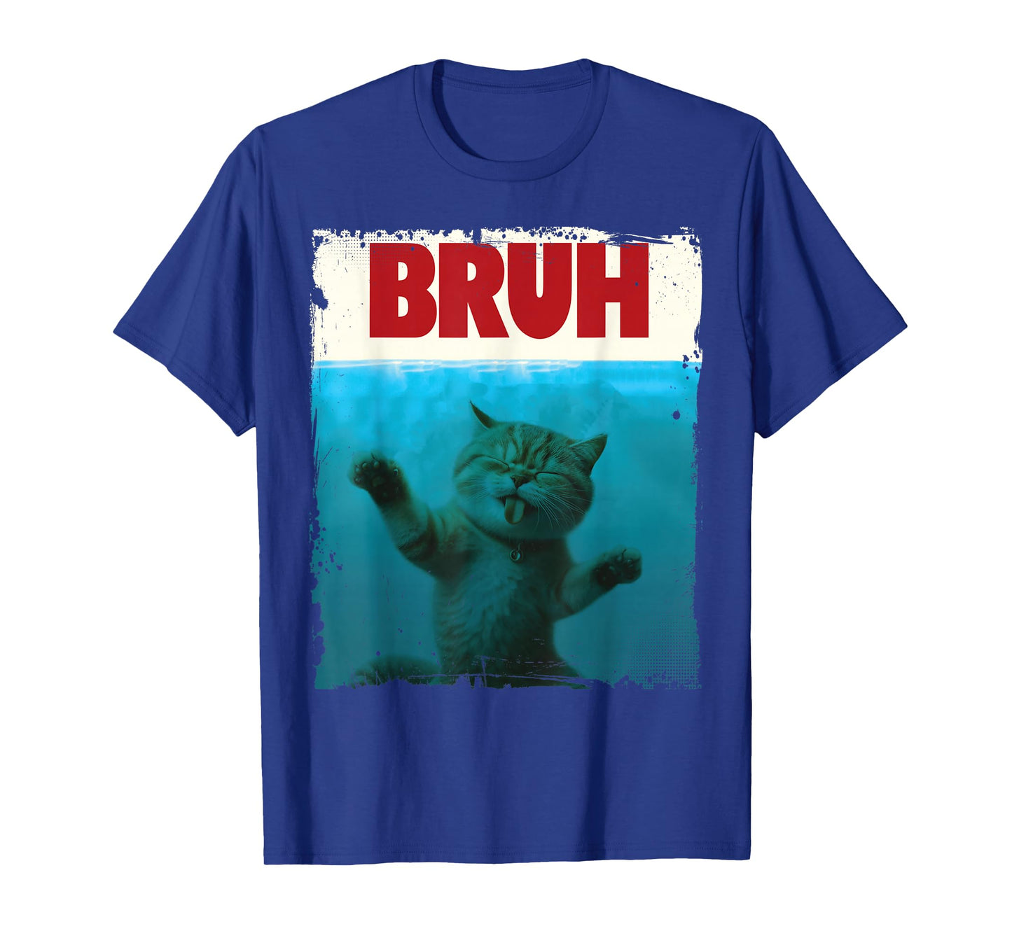 Chill Cat Bruh Brother Funny For Cat Lover Cat Mom Cat Dad T-Shirt