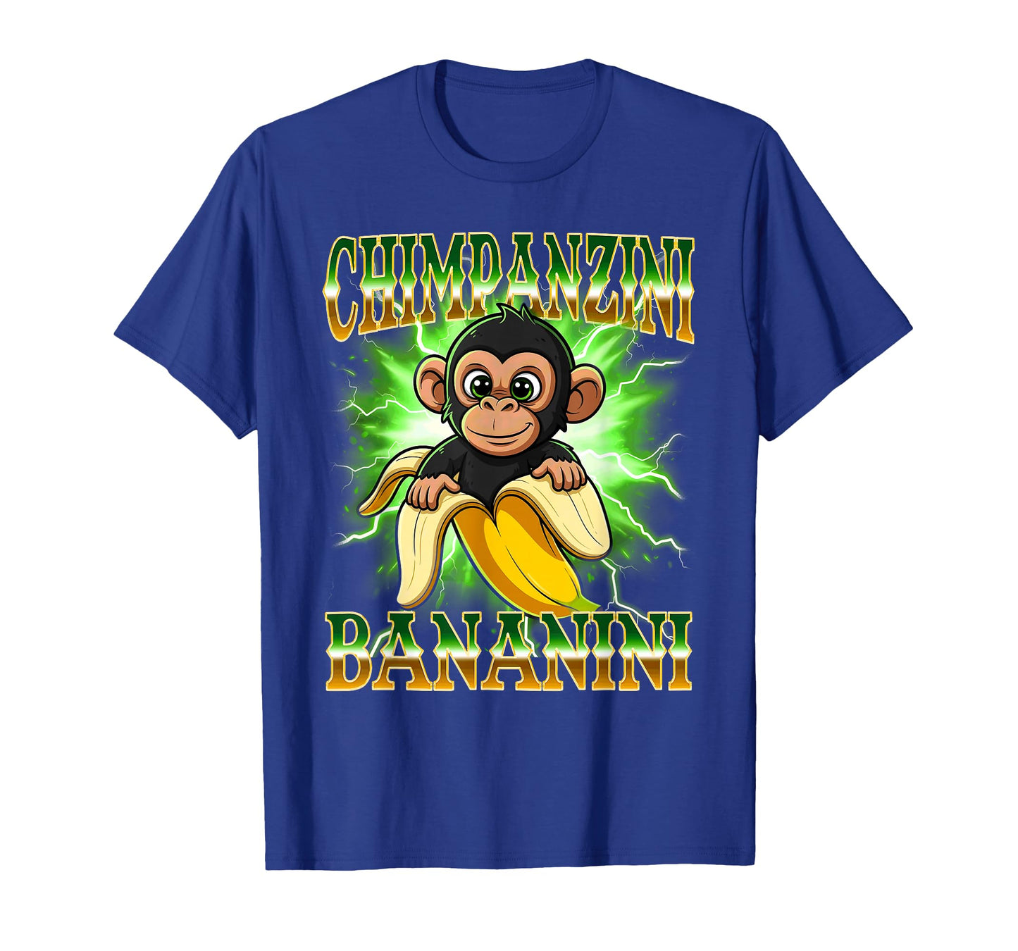 Shimpanzini Bananini Italian Brainrot Chimpanzee and Banana T-Shirt