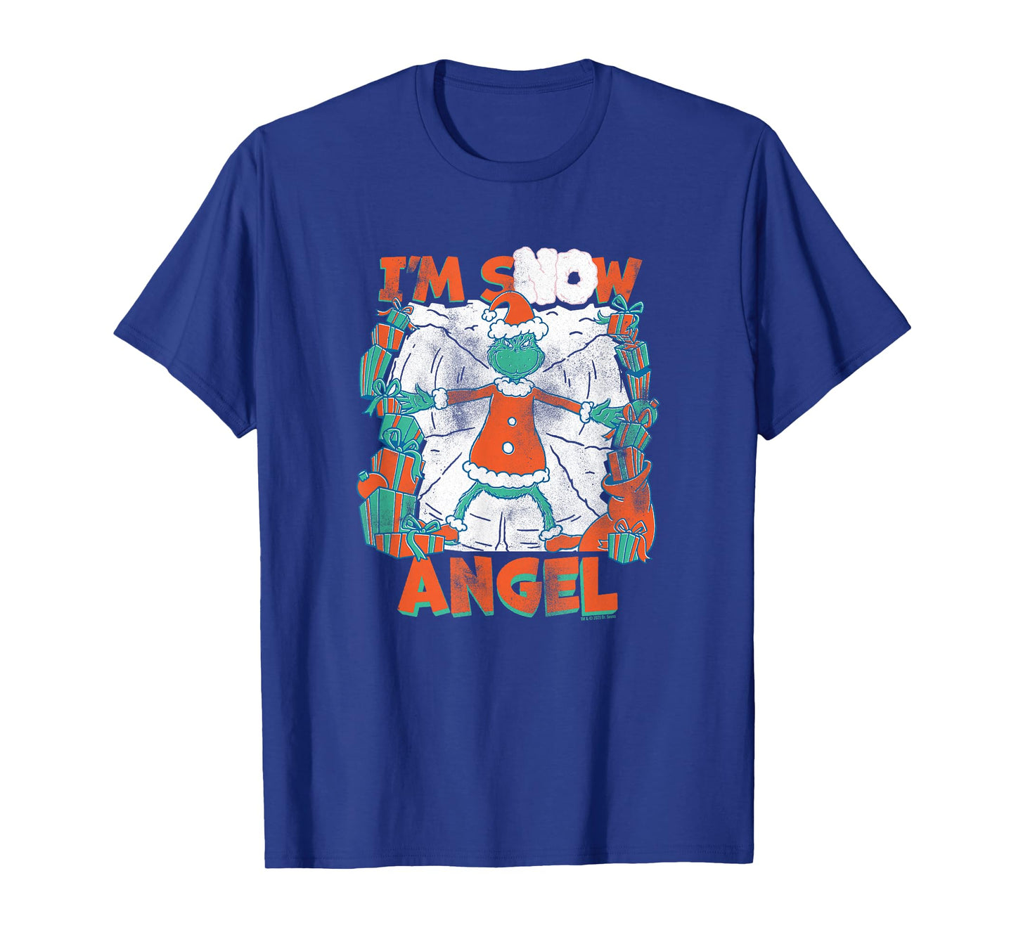 Dr. Seuss Grinch Grinch I’m Snow Angel Officially Licensed T-Shirt
