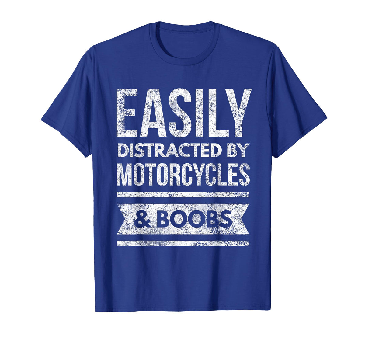 Motorcycles & Boobs Funny Rally Biker Motocross & Road T-Shirt