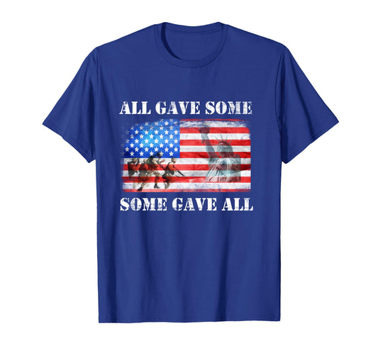 All Gave Some Some Gave All Memorial Day - Veterans Day Long Sleeve T-Shirt